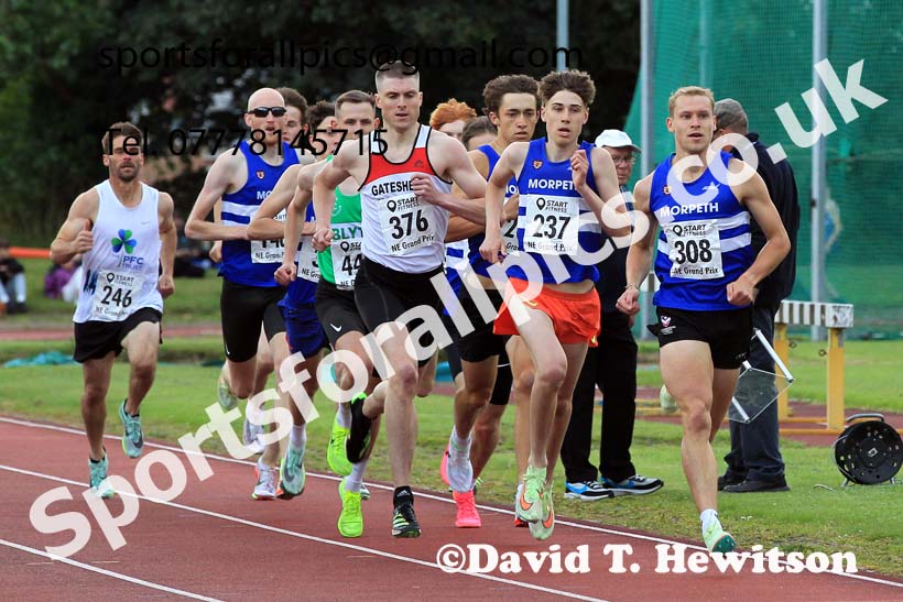 800 metres, 2023 NEGP 4 Monkton, Wed., July 12th.  Photo: David T. Hewitson/Sports for All Pics